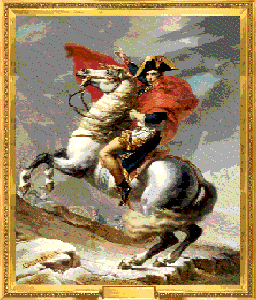 Napoleon Crossing the Alps – SOLD